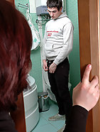 bussines woman in pantyhose