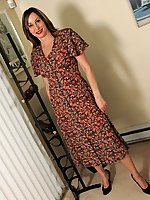 Busty milf slips and nylons striptease