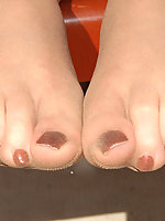 German mature mom from next door in pantyhose